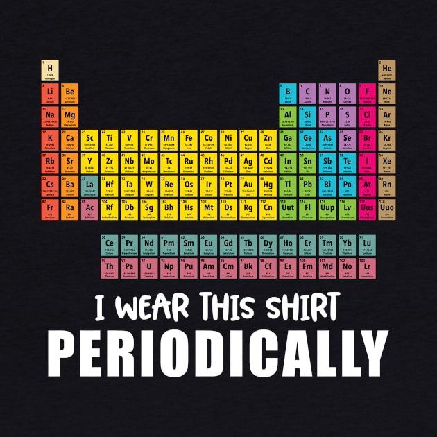 'I Wear This Shirt Periodically'  Science by ourwackyhome